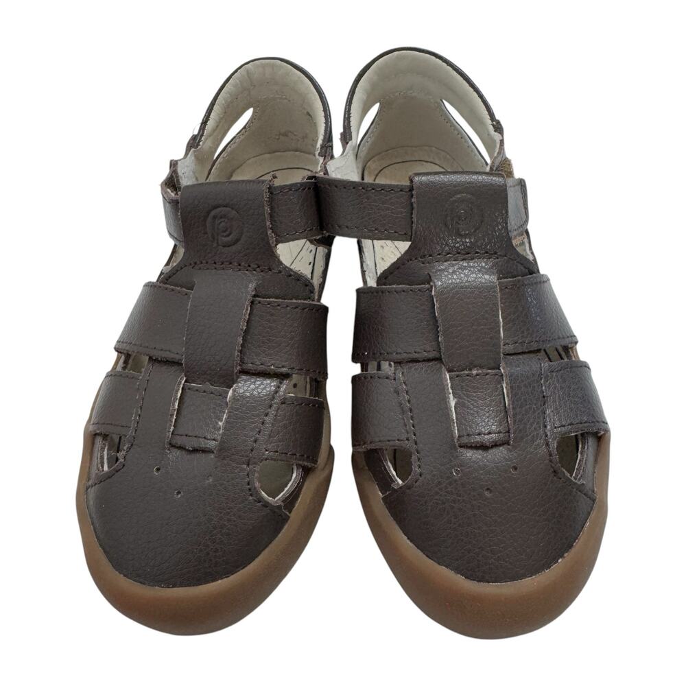 PEDIPED Flex Mark Sandals in Chocolate Size 28 (11-11.5) Sneaker Hybrid Leather